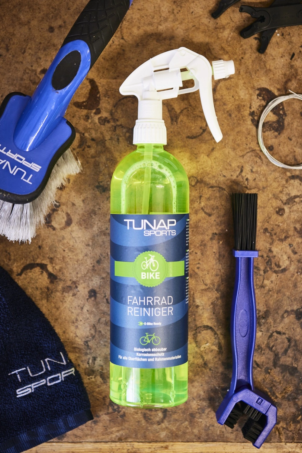 TUNAP Fahrradreiniger EBike Ready Sprühflasche 1L 7 TUNAP Fahrradreiniger EBike Ready Sprühflasche 1L – Bild 5