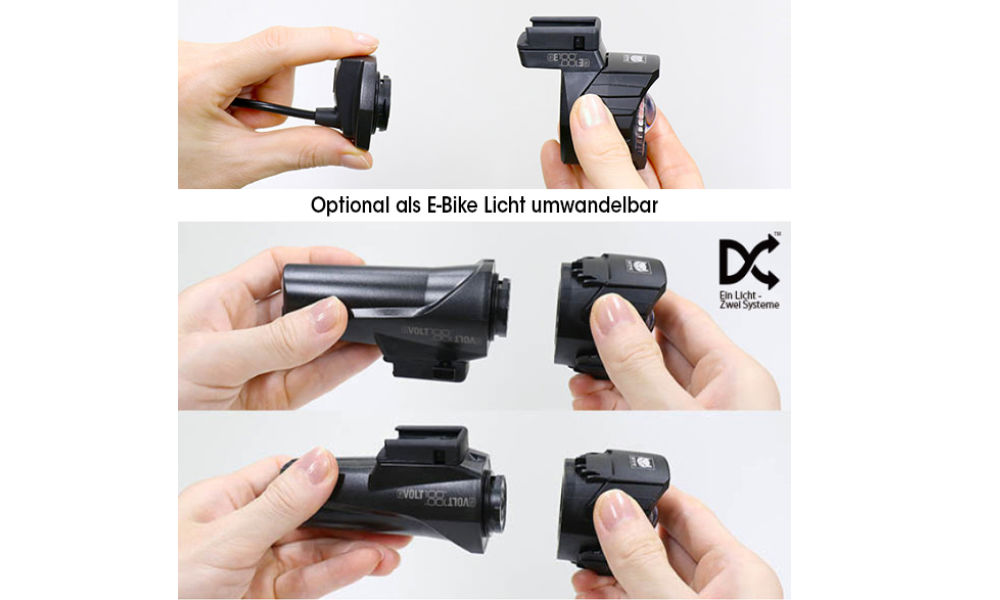 Cat Eye E-Bike Frontlicht G E100 Connect - Dual System 6 Cat Eye E-Bike Frontlicht G E100 Connect - Dual System – Bild 4