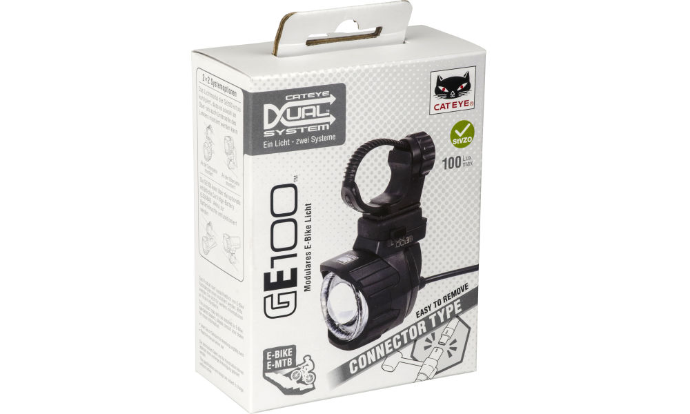 Cat Eye E-Bike Frontlicht G E100 Connect - Dual System 8 Cat Eye E-Bike Frontlicht G E100 Connect - Dual System – Bild 6