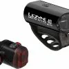 Lezyne LED Beleuchtungsset Hecto Drive 40 + Femto STVZO -Renthal-Laden lezyne led beleuchtungsset hecto drive 40 femto stvzo