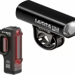 Lezyne LED Fahrradbeleuchtungsset Lite Pro 115 STVZO + Strip Drive STVZO