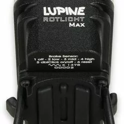 Lupine Lighting Systems Lupine Rotlicht Max Mit StVZO Zulassung -Renthal-Laden rotlicht max stvzo rueckseit