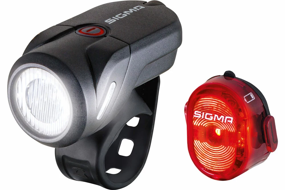 Sigma Fahrradlicht-Set AURA 45 USB & NUGGET II 3 Sigma Fahrradlicht-Set AURA 45 USB & NUGGET II